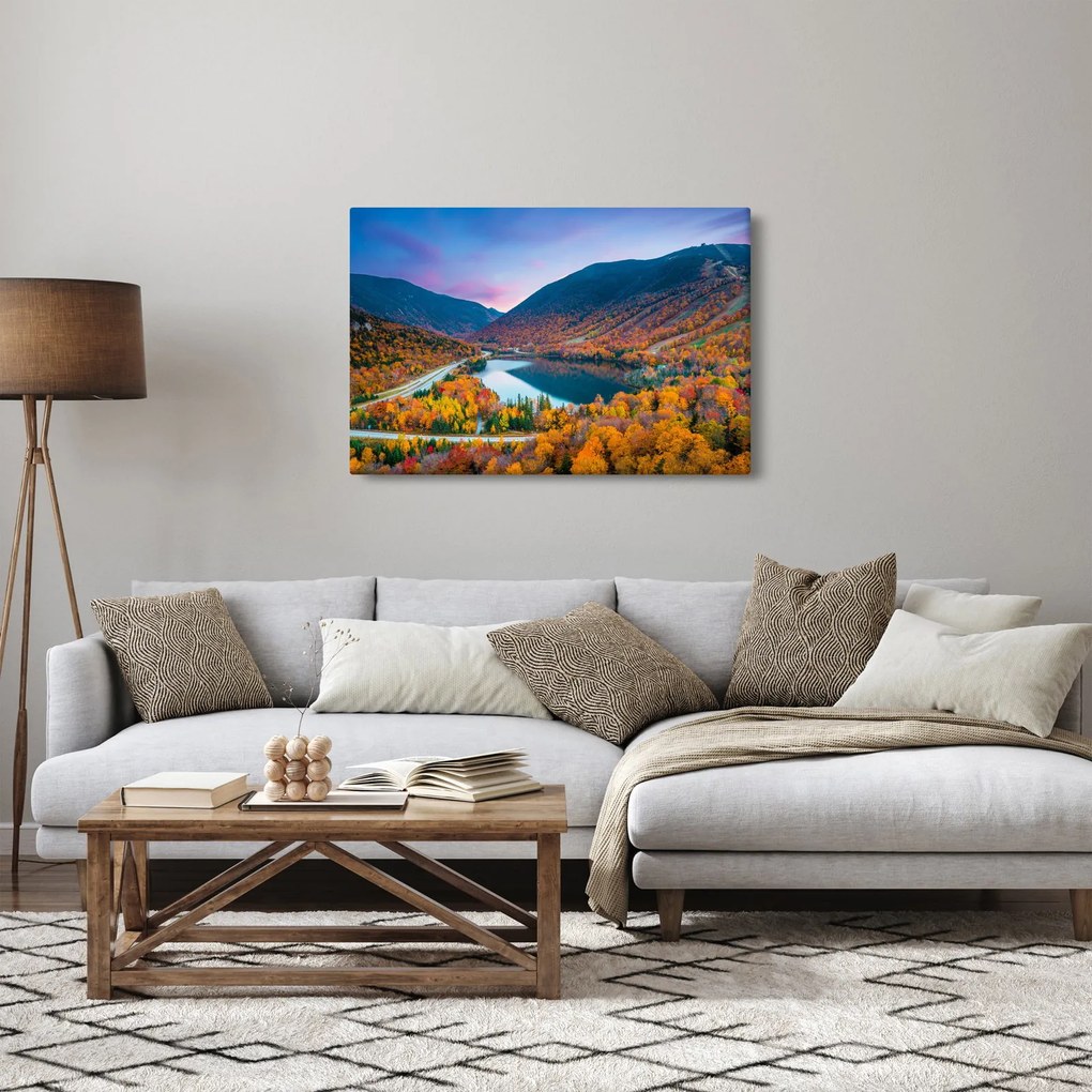 Tablou - White Mountain, New Hampshire, USA (90x60 cm)