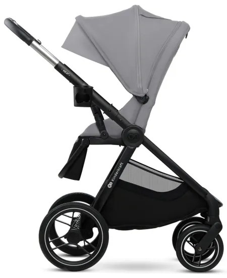 Cărucior de copii combinat 2 în 1 KINDERKRAFT NEA 2 Platinum grey
