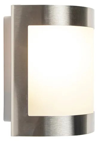 Lampă de perete exterioară modernă din oțel inoxidabil IP44 - Mira