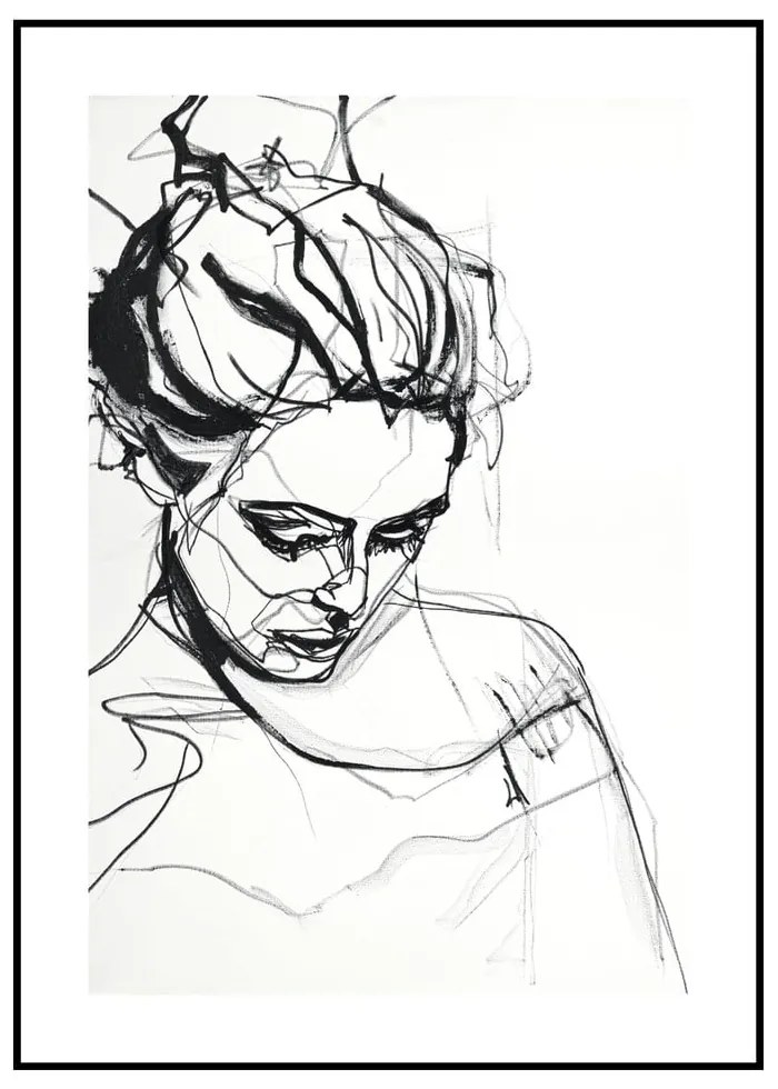 Tablou 30x40 cm Silhouette – Malerifabrikken