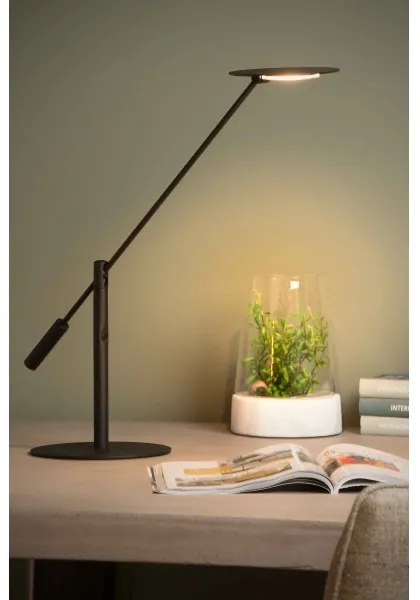 Lampă LED dimabilă de masă Lucide 19666/09/30 ANSELMO LED/9W/230V negru