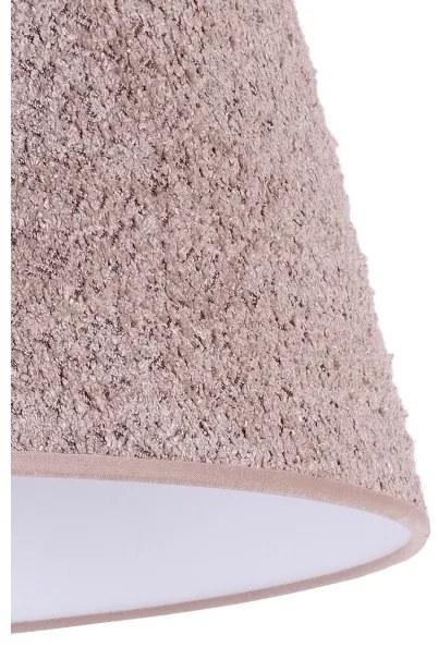 Lampă de masă Duolla BOUCLE 1xE27/15W/230V d. 28 cm maro/lemn