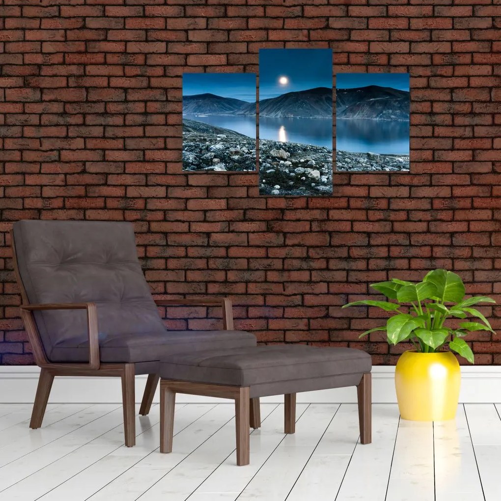 Tablou - Islanda noaptea (90x60 cm)