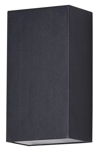 Aplica LED pentru iluminat exterior design modern Times Square IP54 negru MYO581WL-L6B