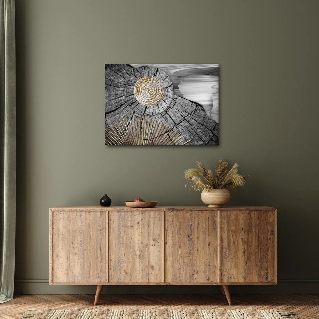 Tablou - Trunchiul copacului colaj (70x50 cm)
