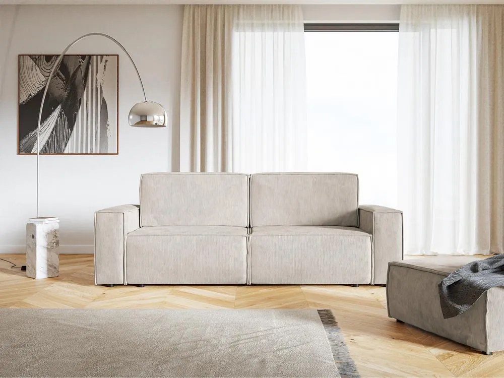 Canapea trei locuri Copenhagen (caramel + negru). 1098886