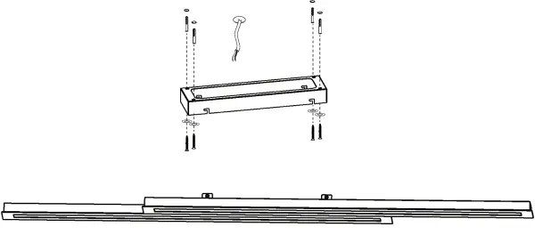 Plafonieră LED RGB dimabilă Eglo 99412 SALITERAS-C 2xLED/10W/230V