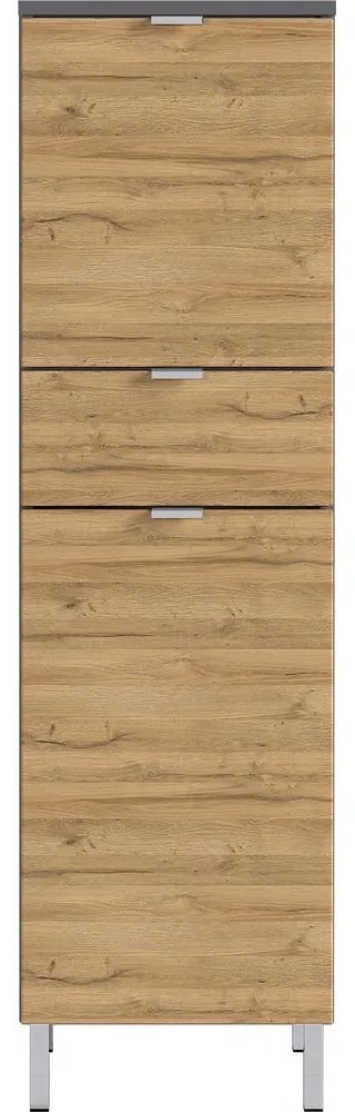 Dulap în decor de stejar Germania Mauresa, înălțime 120 cm