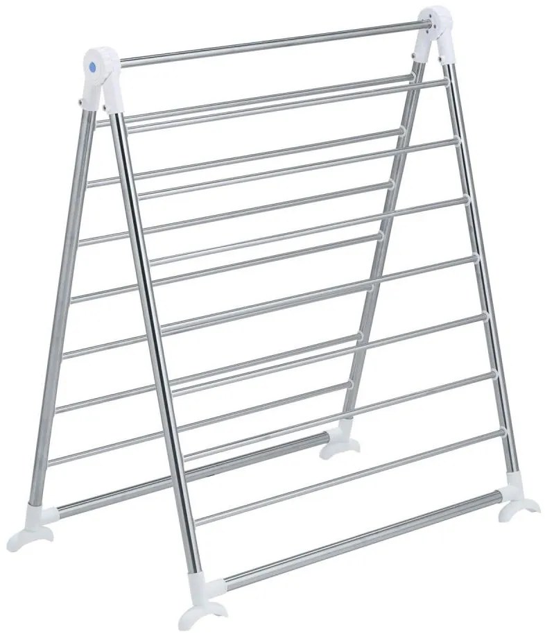 WENKO 3772020100 - Uscător de rufe PROFI 65x150 cm inox/argintiu/alb