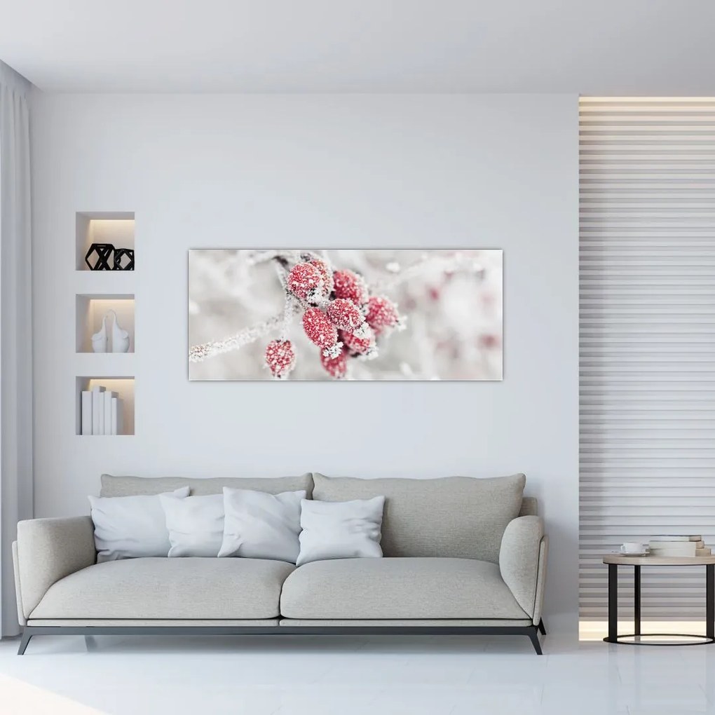 Tablou - Fructe congelate (120x50 cm)