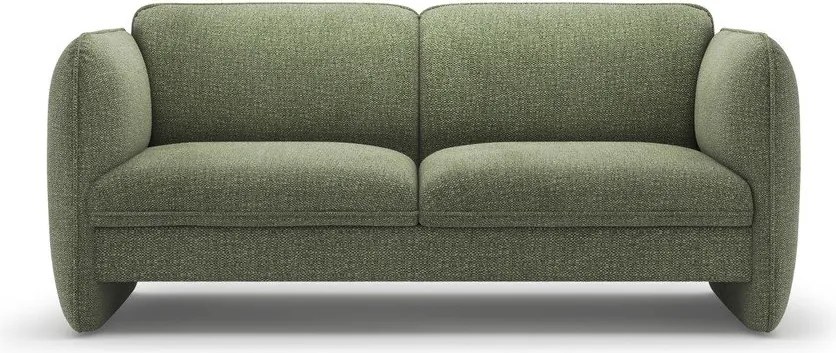 Canapea verde cu tapițerie din chenille 168 cm Georgia – Micadoni