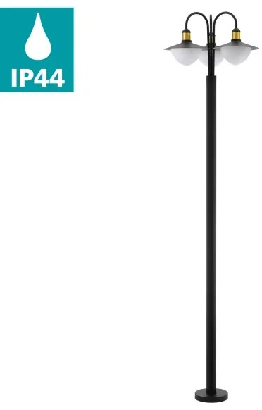 Eglo 97288 - Lampa exterior SIRMIONE 3xE27/60W/230V