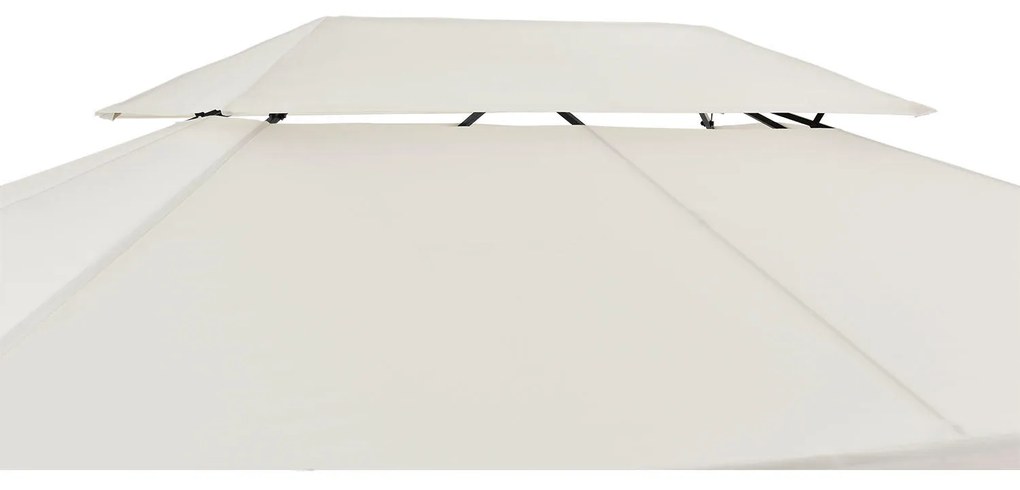 Cort de grãdinã "Capri" 3 x 4 m crem