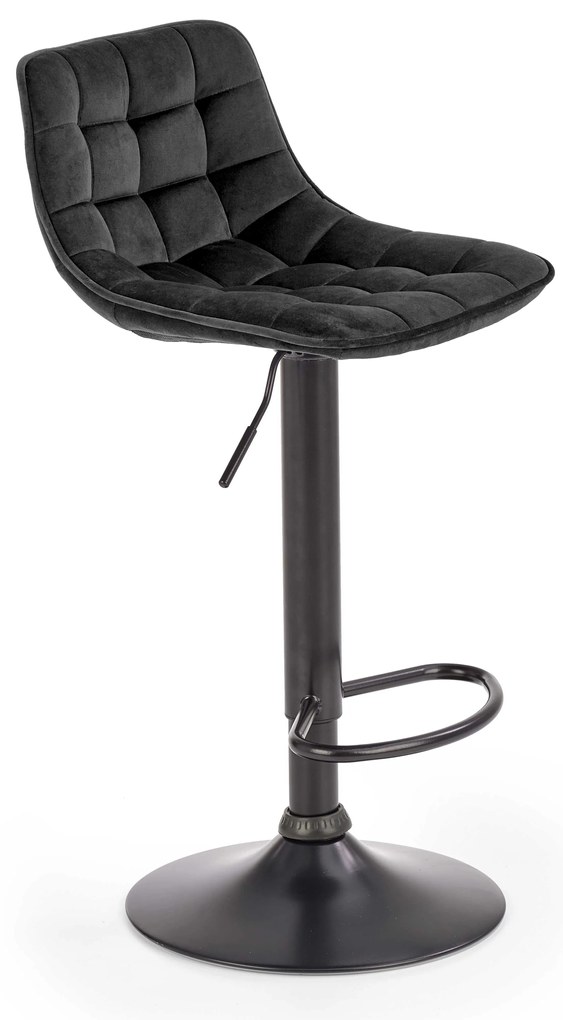 Scaun tip bar Hertha (negru). Promo -7%. 1039569