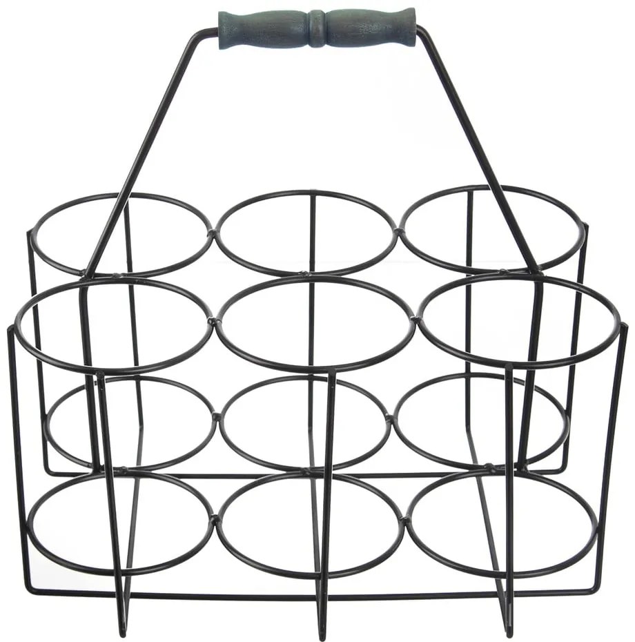 Suport pentru 6 sticle de vin din metal Radka – Orion