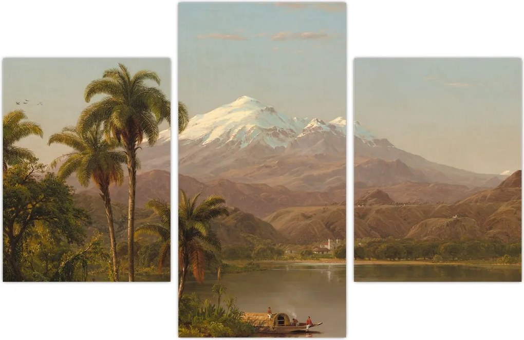 Tablou - Frederic Edwin Church, Tamaca Palms, reproducere (90x60 cm)