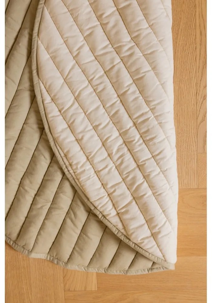 Saltea de joacă pentru copii verde/crem Bamboo Leaf – Lorena Canals