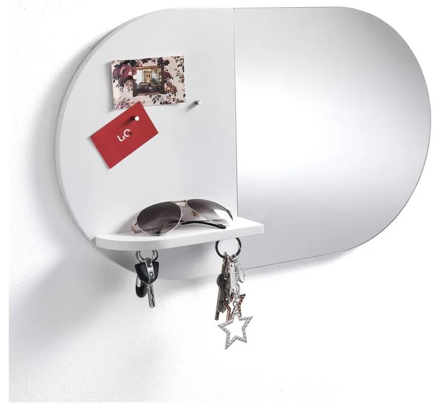 Avizier magnetic și oglindă de perete Tomasucci Reminder, 36 x 60 x 9 cm