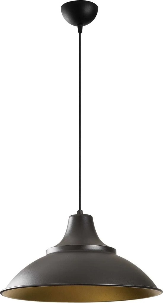Lustra SAGLAM 3732, negru, metal, 44x35-121 cm