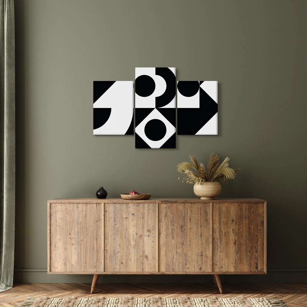 Tablou - Abstracție geometrică N⁰1 (90x60 cm)
