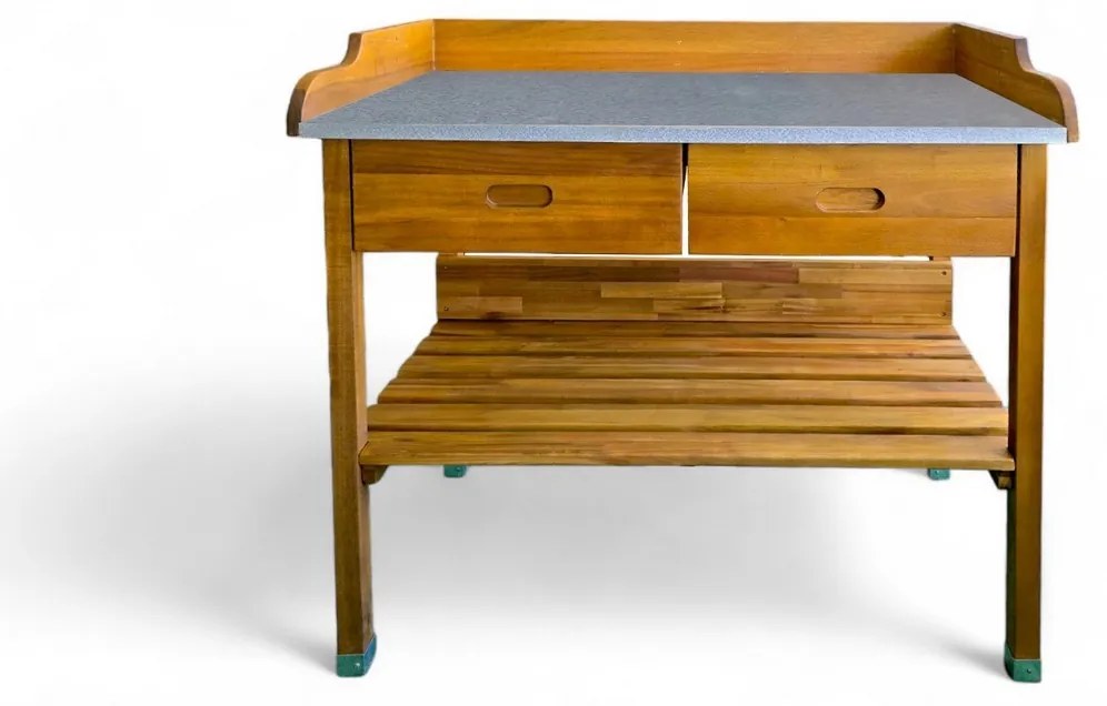 Masă grill din lemn Alan, 100 x 55 x 90 cm