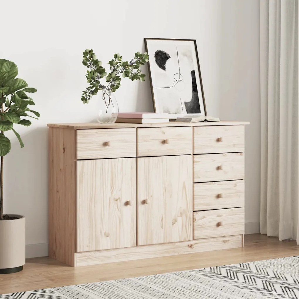 353939 vidaXL Dulap ALTA, 112x35x73 cm, lemn masiv de pin
