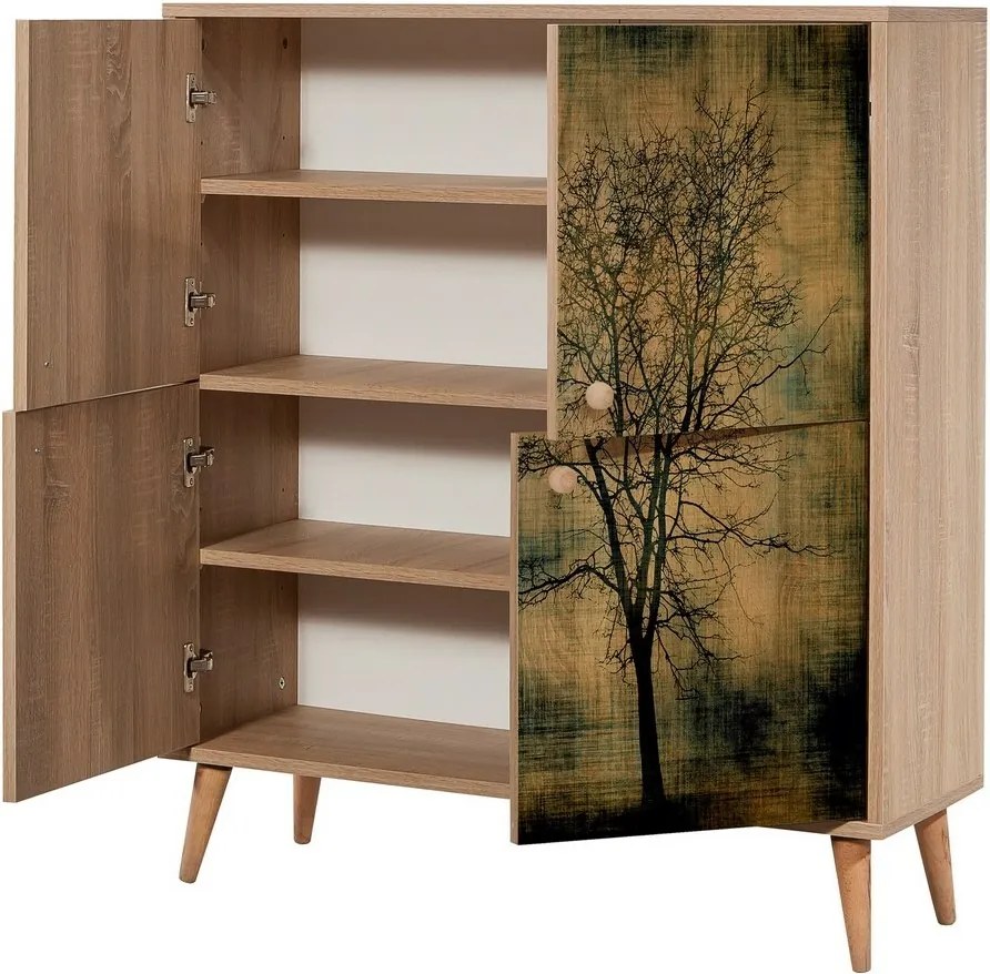 Dulap Mega Sonoma Oak Trees II