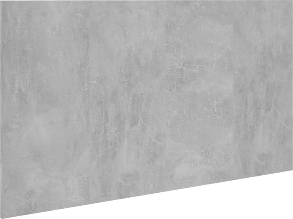 vidaXL Tăblie de pat, gri beton, 160x1,5x80 cm, lemn prelucrat