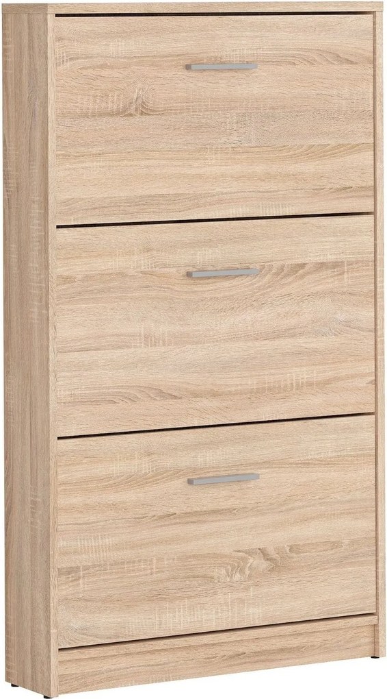 Pantofar NEPO PLUS, stejar sonoma, PAL laminat, 70x18x121 cm
