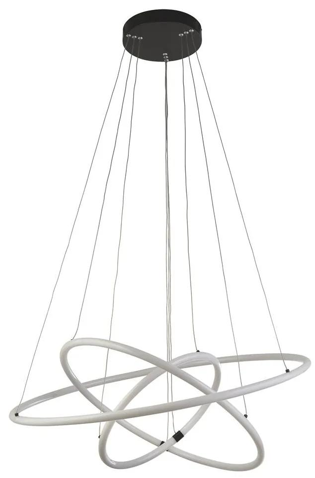 Pendul, Lustra suspendata cu 3 inele, design modern LED, Revolve