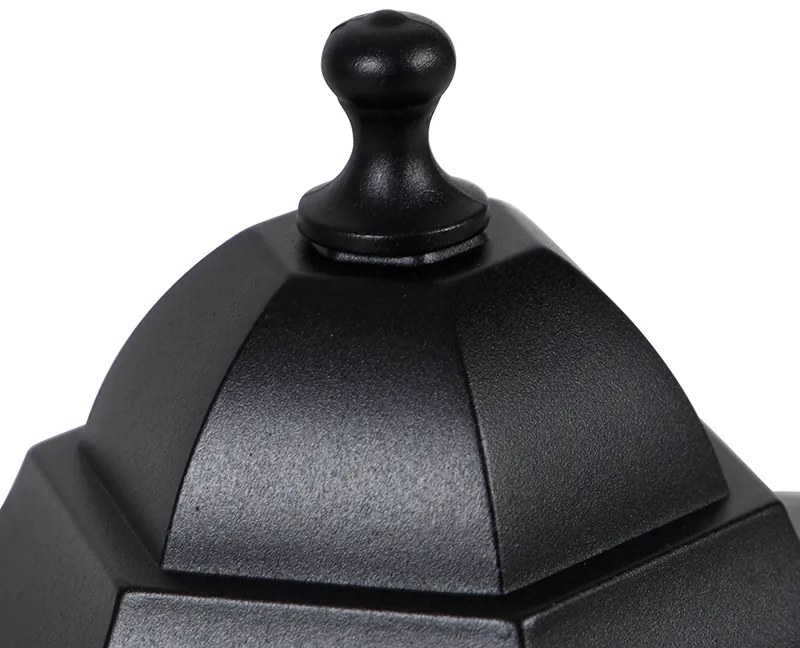 Lămpă clasică de exterior cu bază neagră 48,6 cm IP44 - Havana