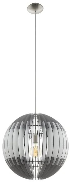 Eglo 96973 - Lustră pe cablu OLMERO 1xE27/60W/230V