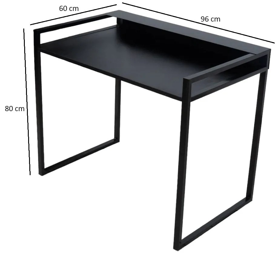 Masă PC Benjo (Negru). 1127702