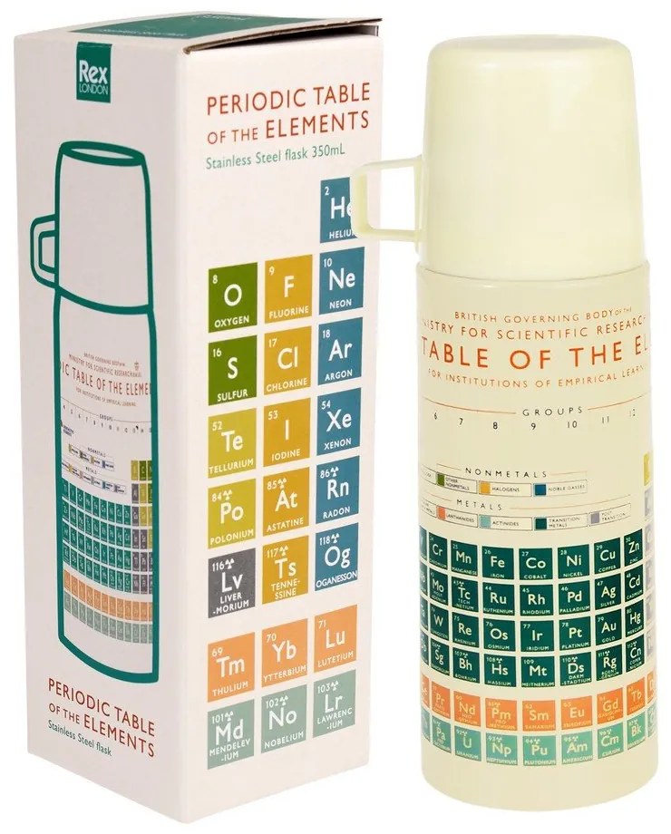Termos crem pentru copii 350 ml Periodic Table – Rex London