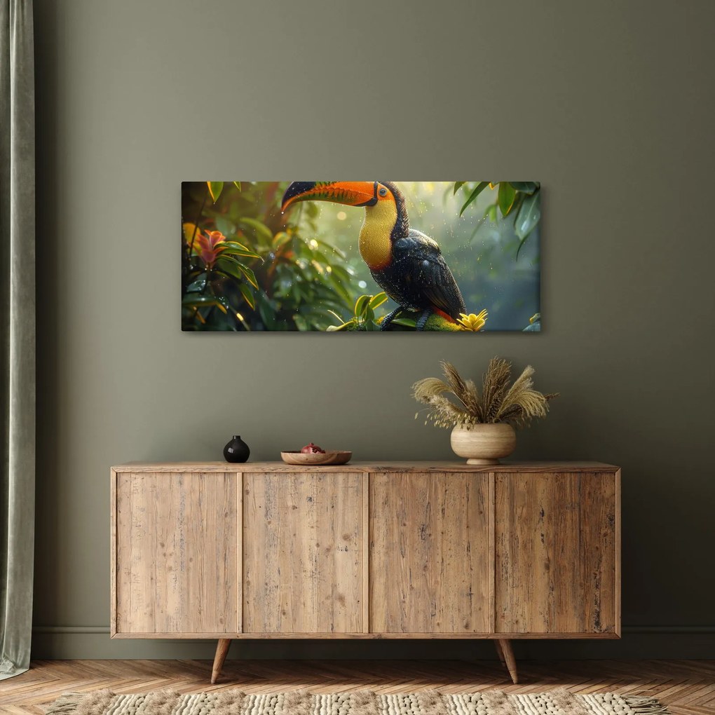 Tablou - Tukan (120x50 cm)