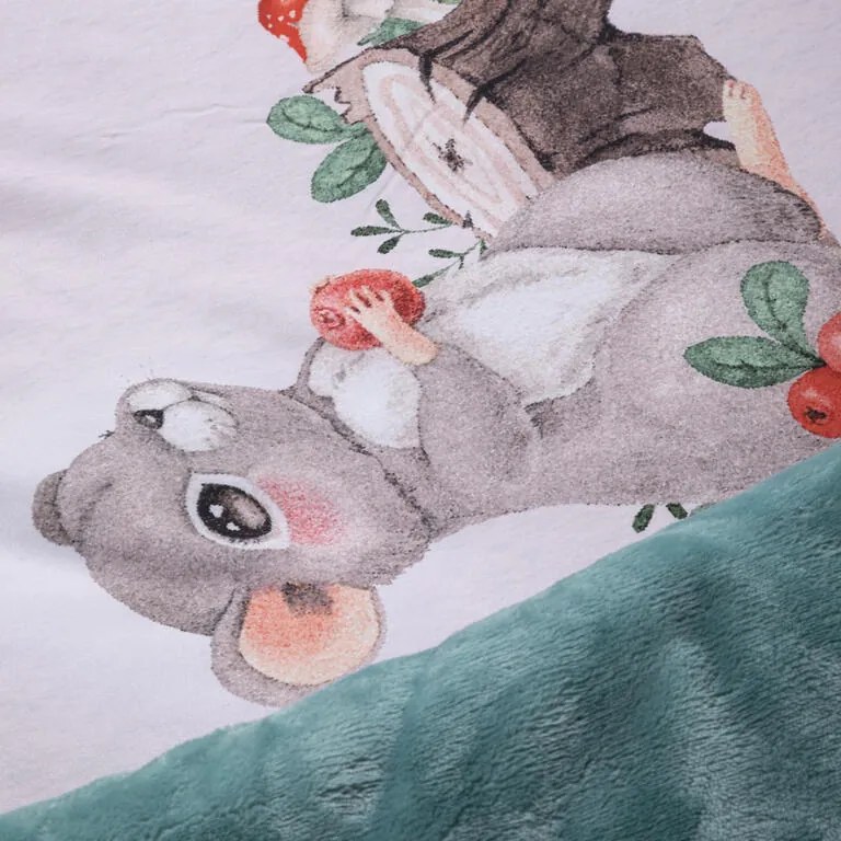 Lenjerie de pat Dual Feel WOODLAND