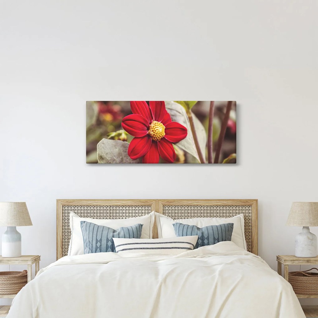 Tablou cu floare (120x50 cm)