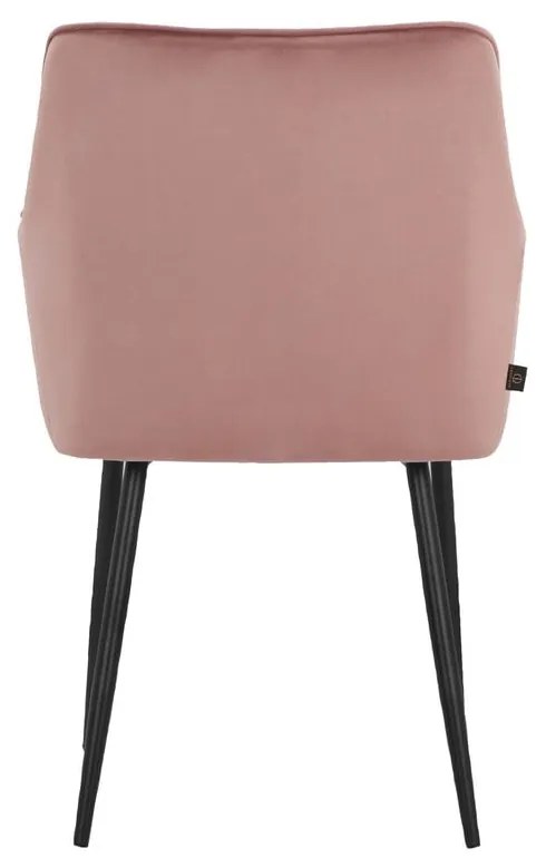 Set de scaune de sufragerie roz deschis 2 buc. tapițat Elvira – Støraa