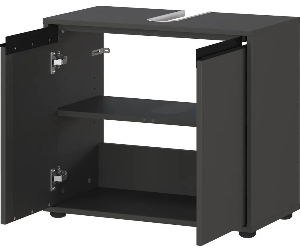 Dulap sub chiuvetă gri antracit 63x55 cm Lemont – Germania