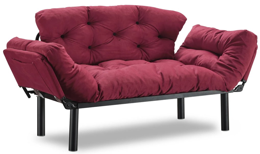 Fotoliu extensibil Nitty (bordo). 1062319