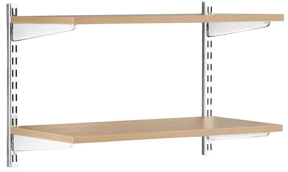 Raft suspendat 2P, 80x25x50 cm, PAL Stejar Sonoma