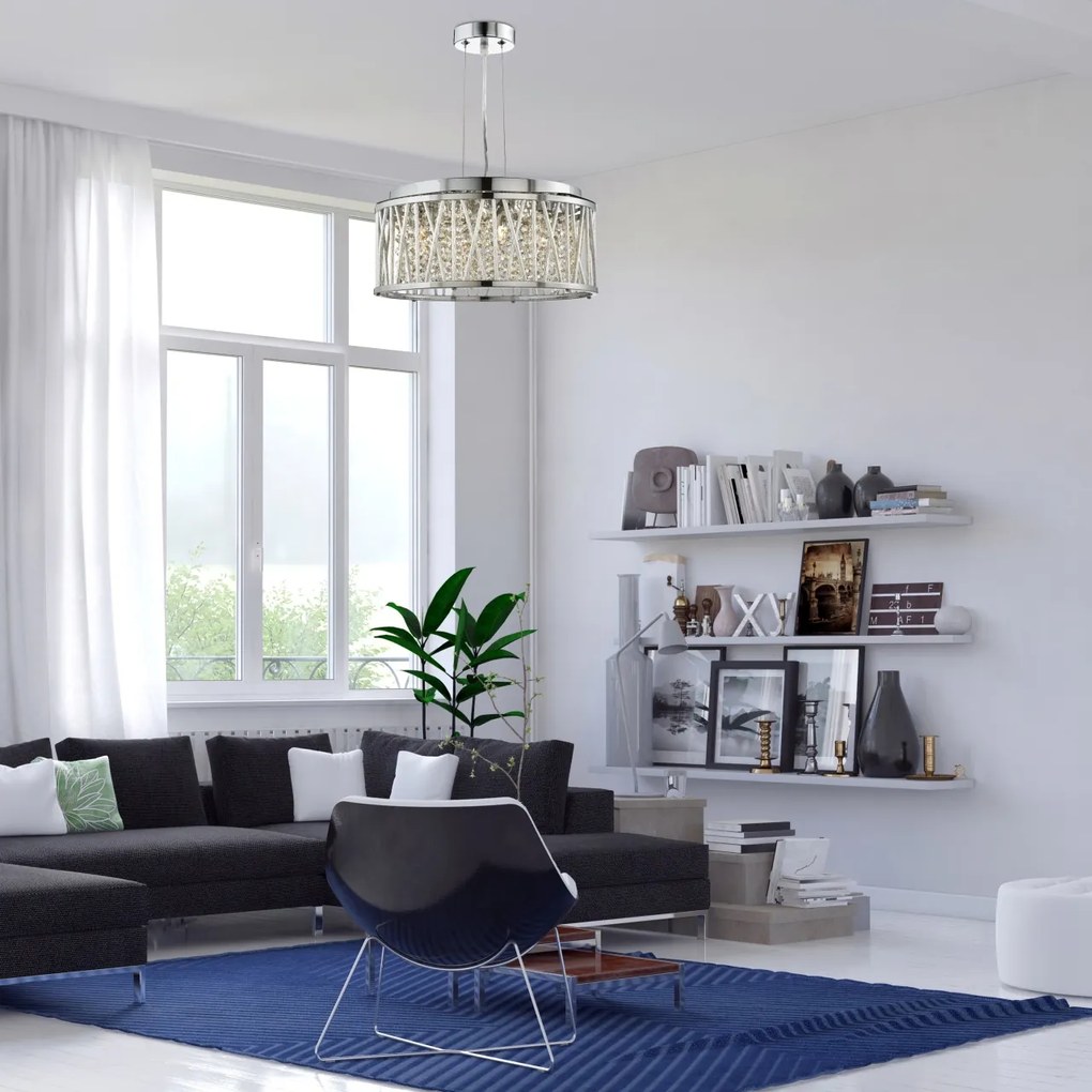 Lustra eleganta design modern Elise 4L 8334-4CC SRT