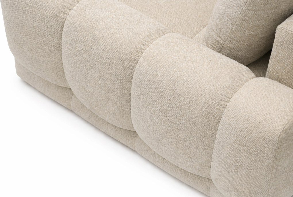 Colțar extensibil Sorenio stânga - Murano 833 țesătură bej