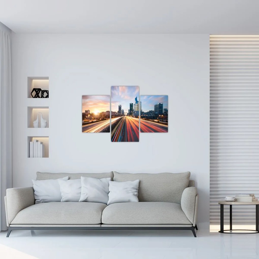 Tablou - Calea marelui oraș (90x60 cm)