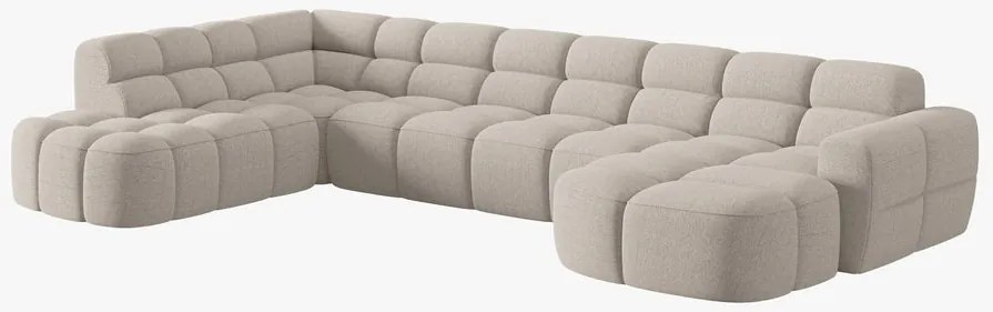Coltar Lisa U stofa L387 cm