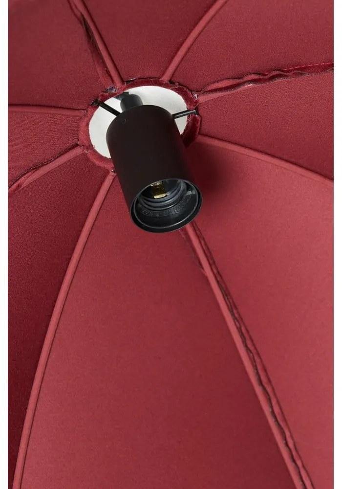 Lustră burgundy cu abajur textil ø 50 cm Malacia – Light &amp; Living