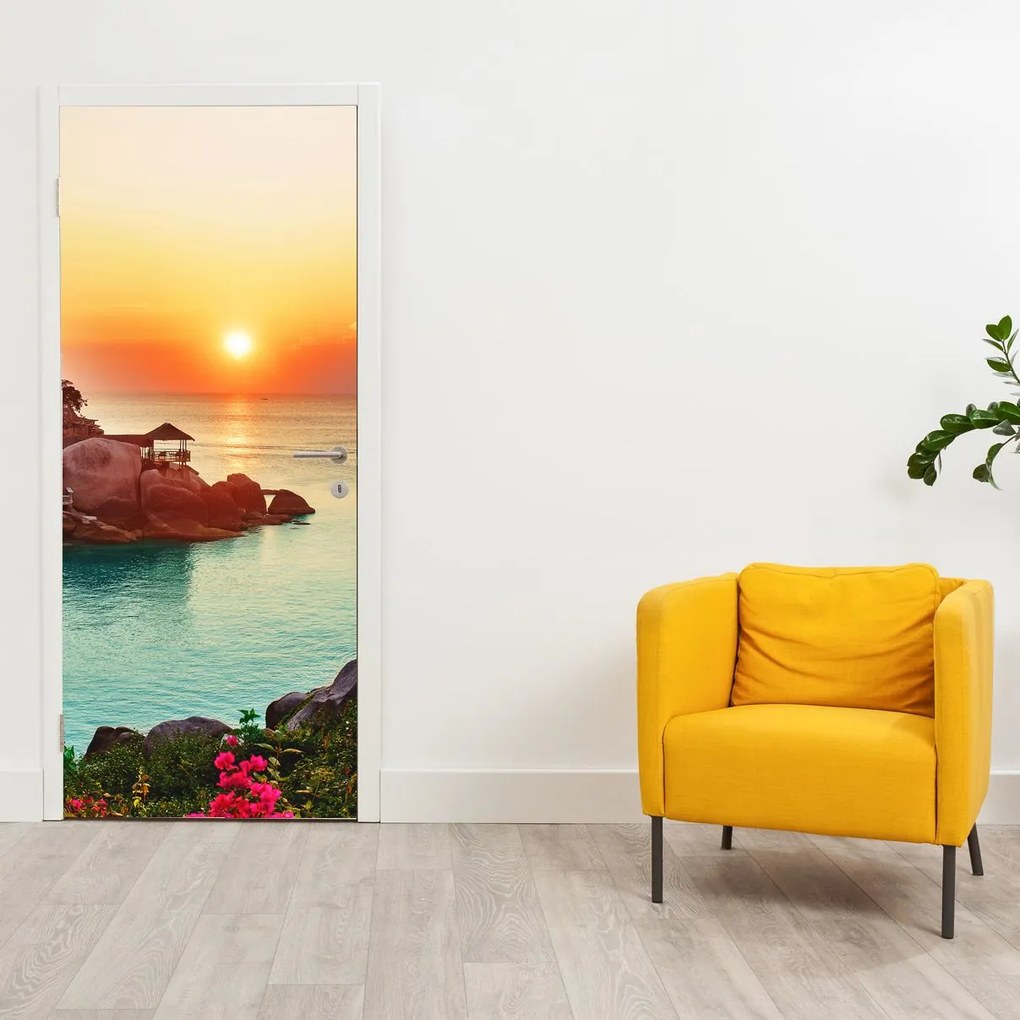 Fototapet pentru ușă - Plajă frumoasă (95x205cm)