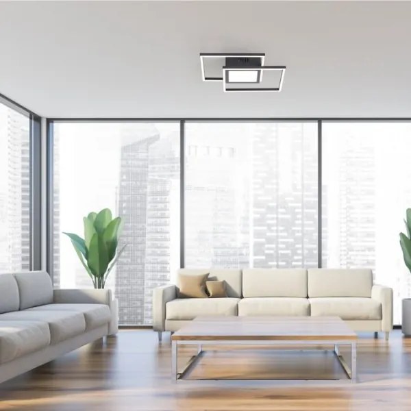 Plafonieră LED JUST LIGHT. 14144-18 ASMIN LED/26W/230V