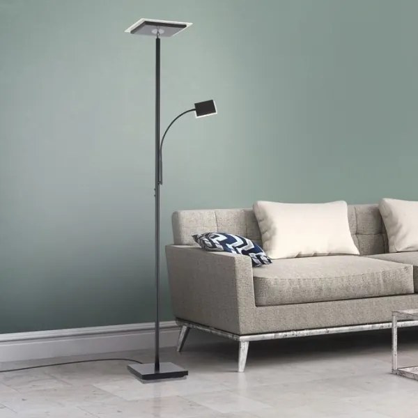 Lampadar LED dimabil HANS LED/21,5W/230V + LED/4W Leuchten Direkt 11710-18