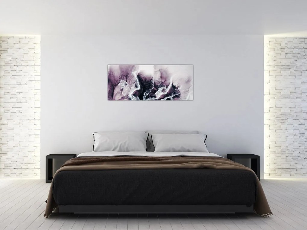 Tablou - Marmură violet N⁰2 (120x50 cm)